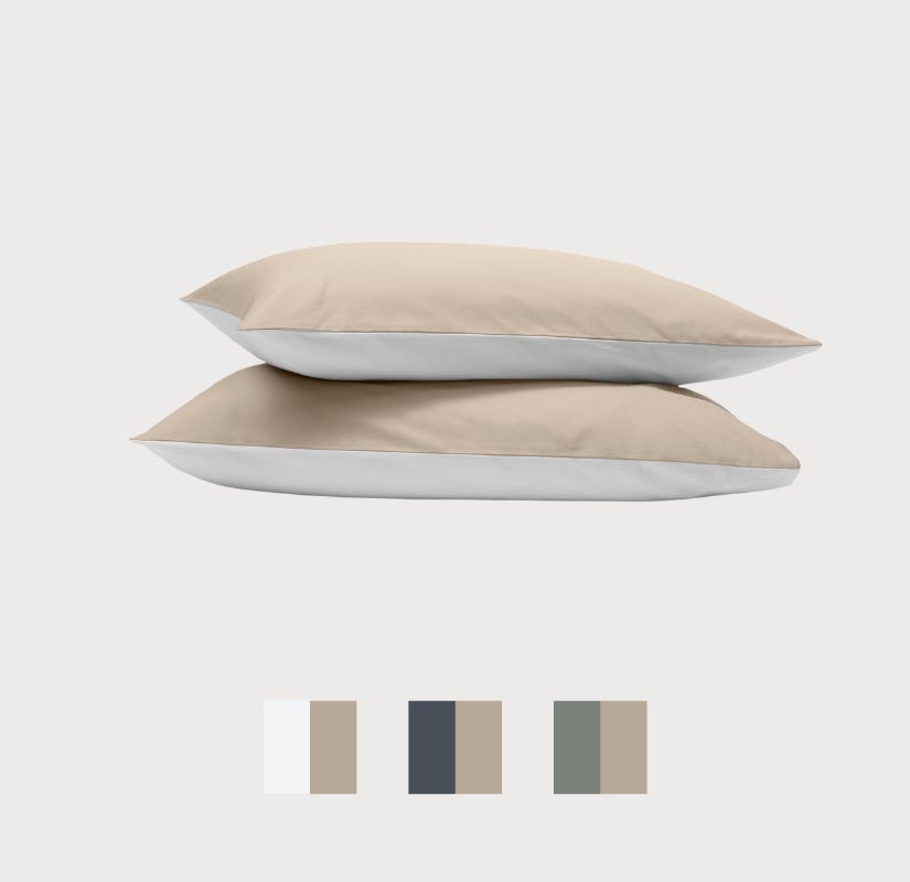 Emma Bed Linen Essential Cotton Pillowcases