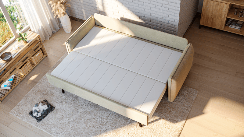 canape convertible blanc