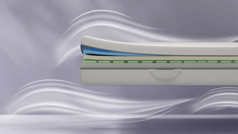 Colchón de espuma Emma One. Con cubierta transpirable