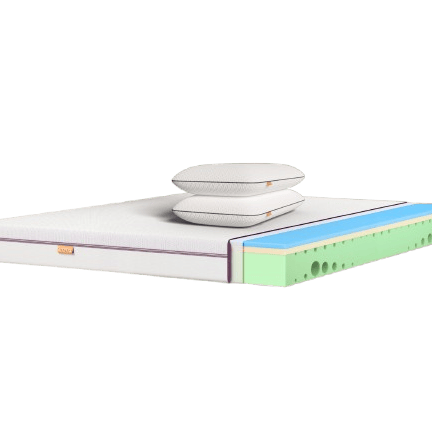 Colchón Comfort+ y 2 Almohadas