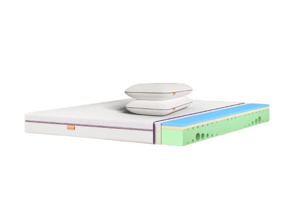 Colchón Comfort+ y 2 Almohadas