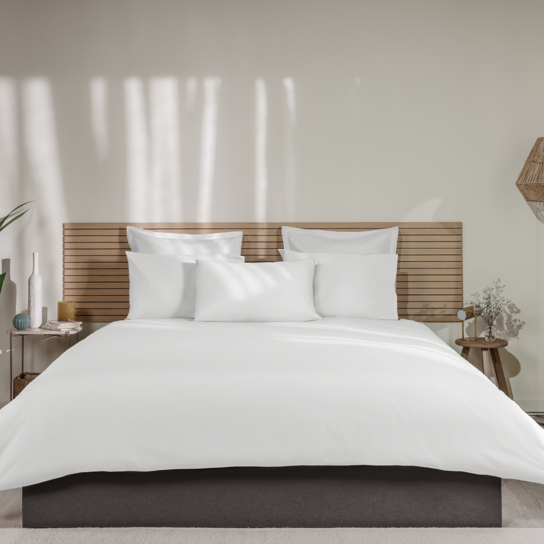 Emma Bed Linen Duvet Cover Percale 200 Tc 240x220 Plain