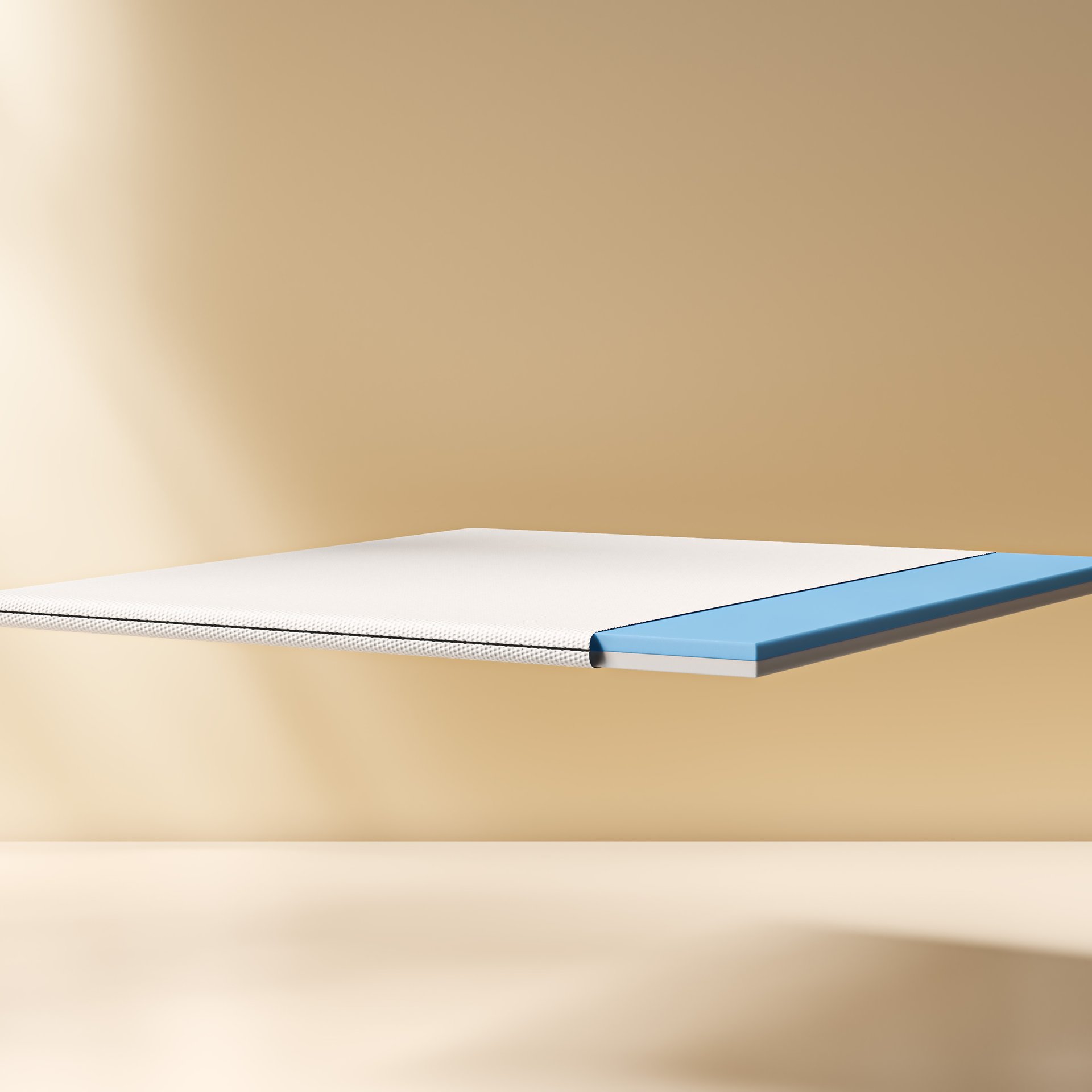 Emma topper layer design highlighting ergonomic support and pressure distribution.