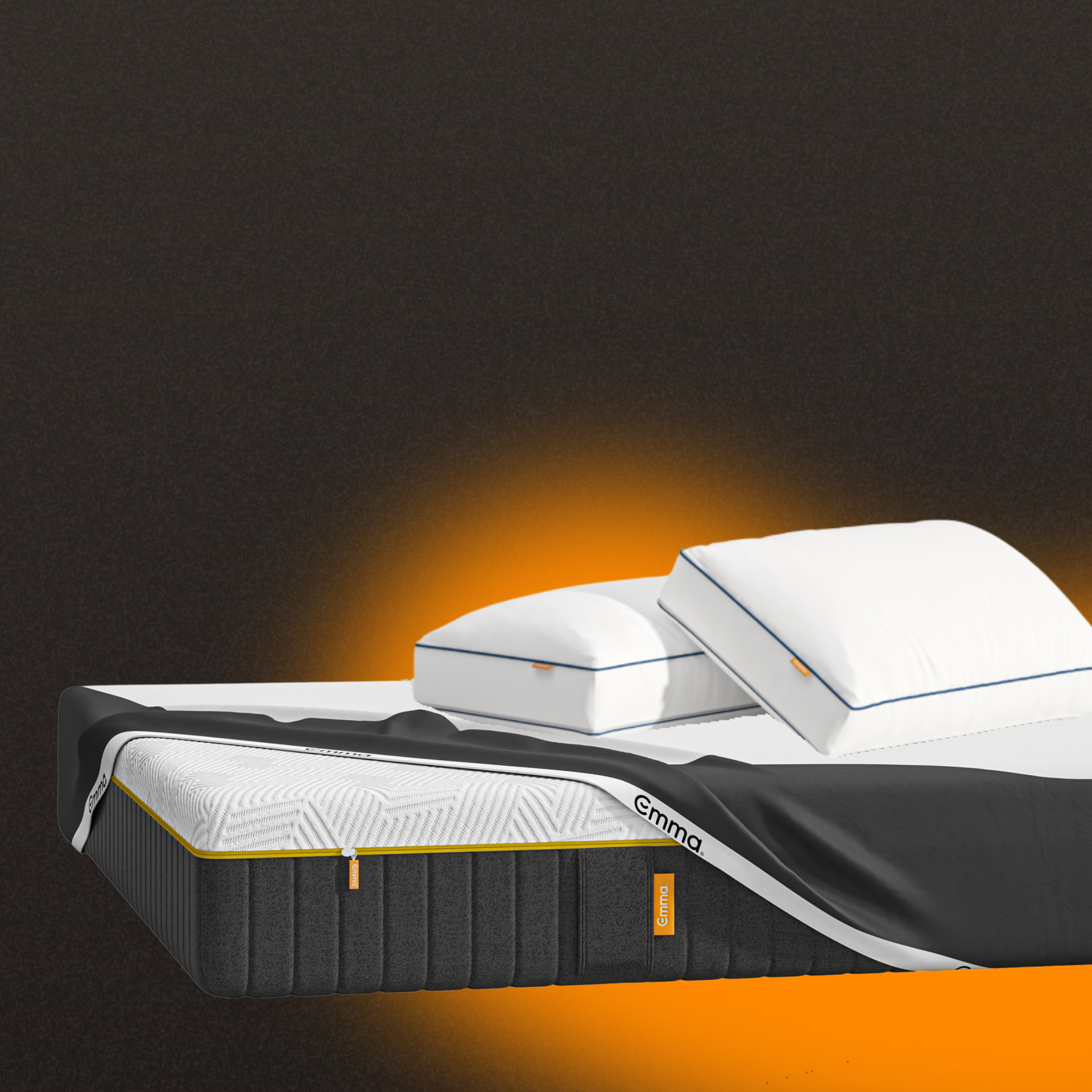 Emma Hybrid Thermosync Mattress Deal - A set for deeper comfortable sleep.