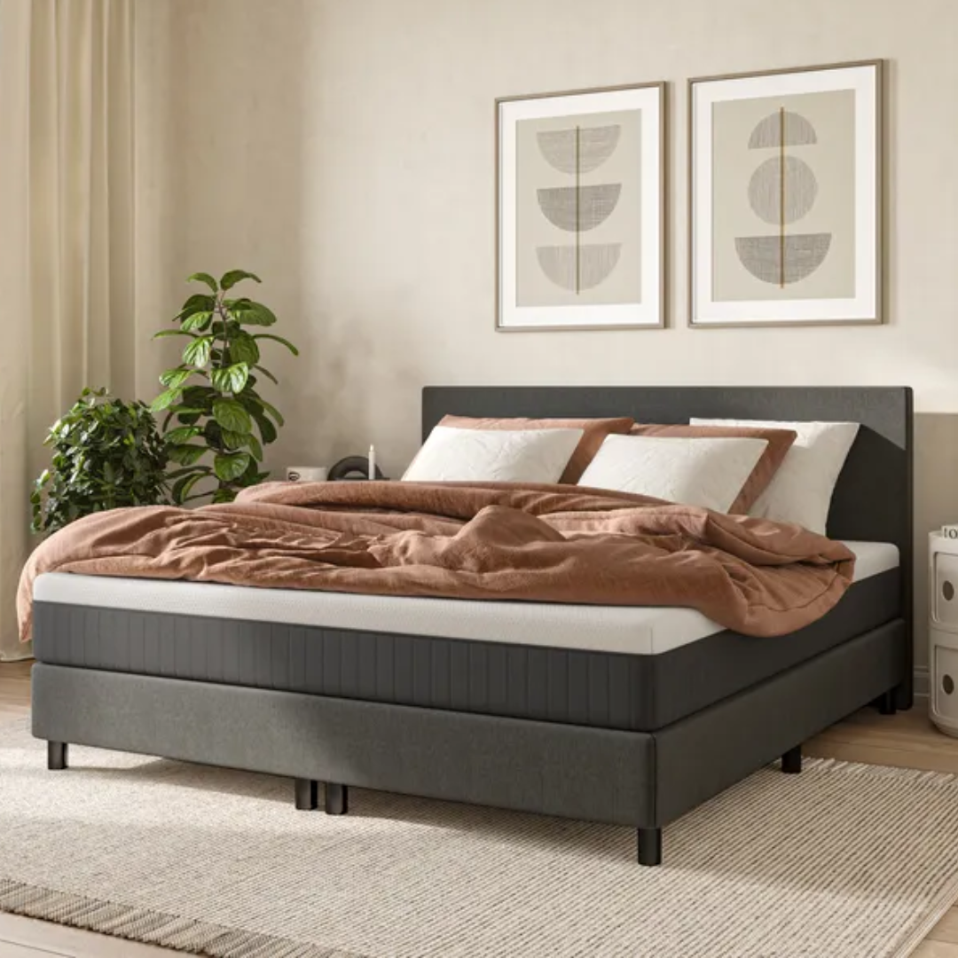 Emma Deluxe Hotel Set 180x200 - Dark Grey