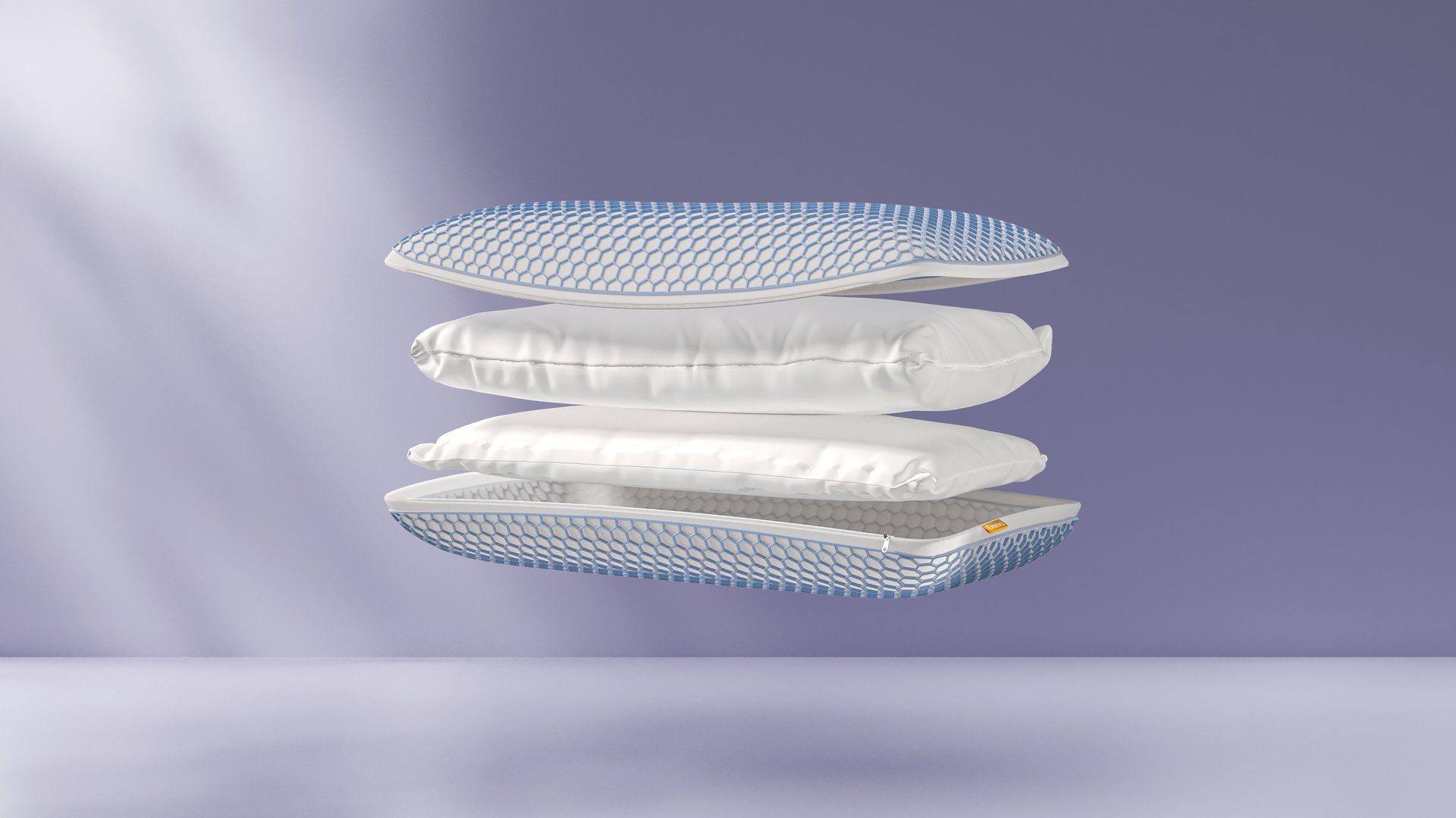 Duvet Estivo con cuscino 3 pcs Bianco Microfibra vidaXL