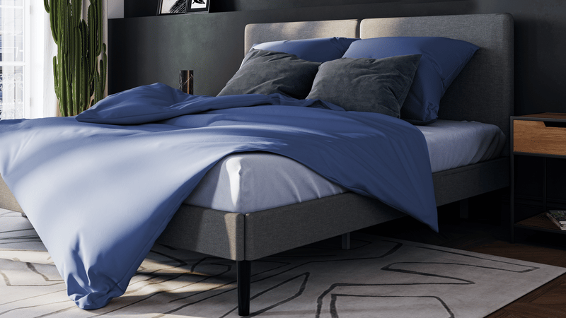 parure lit microfibre