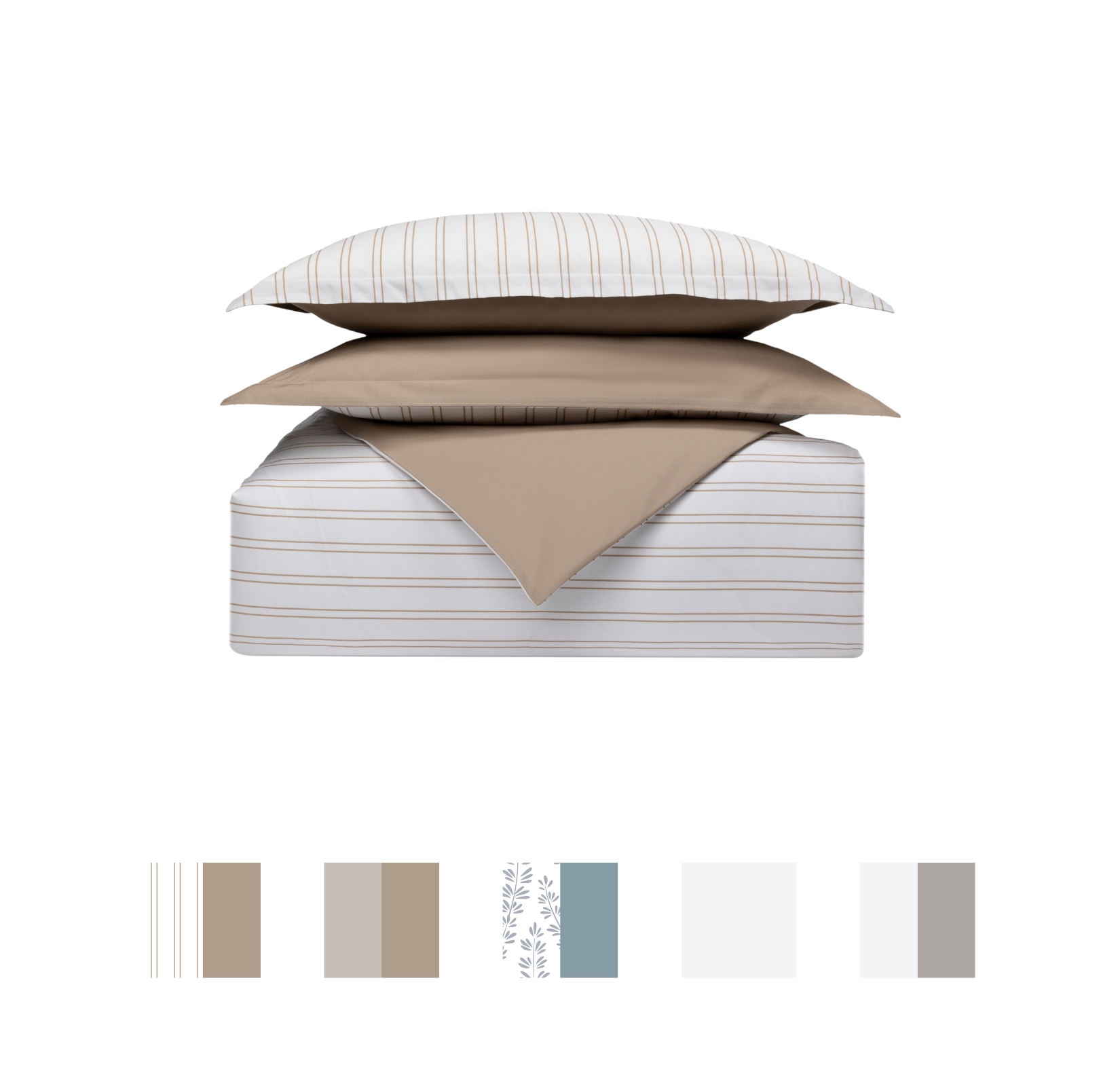 Emma Bed Linen 100% Cotton Percale Set - perfect sleep climate in one set.