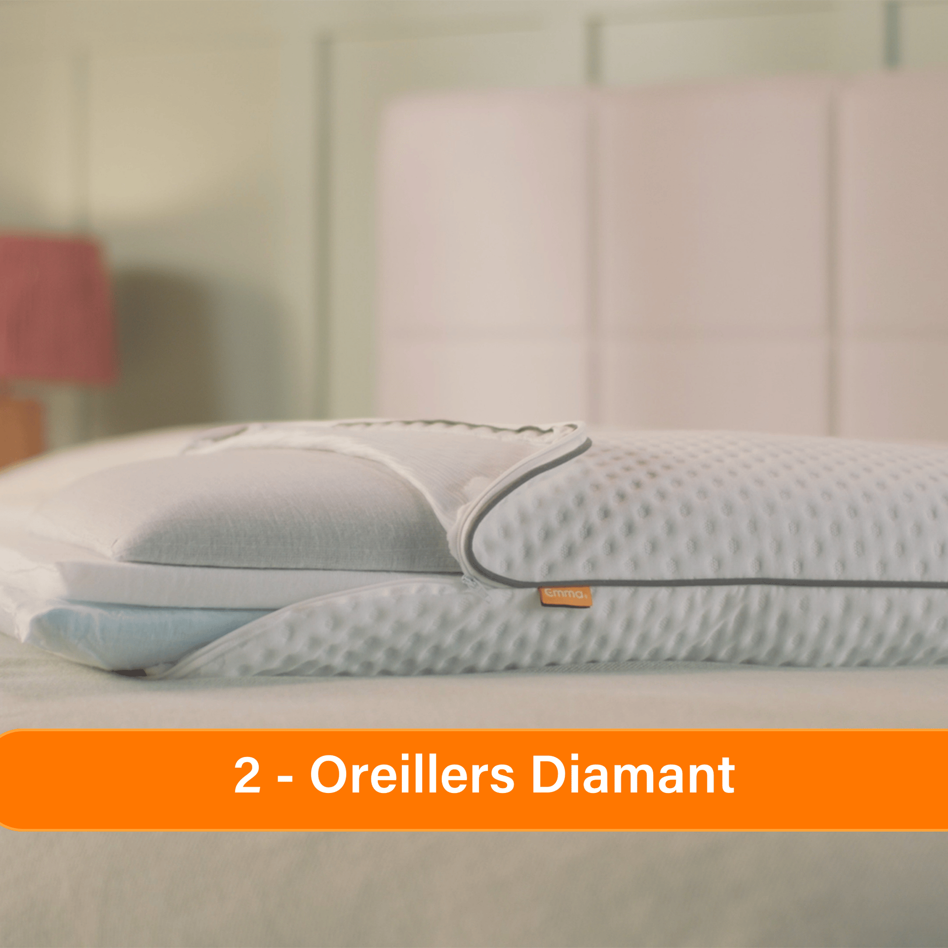 Oreillers Diamant