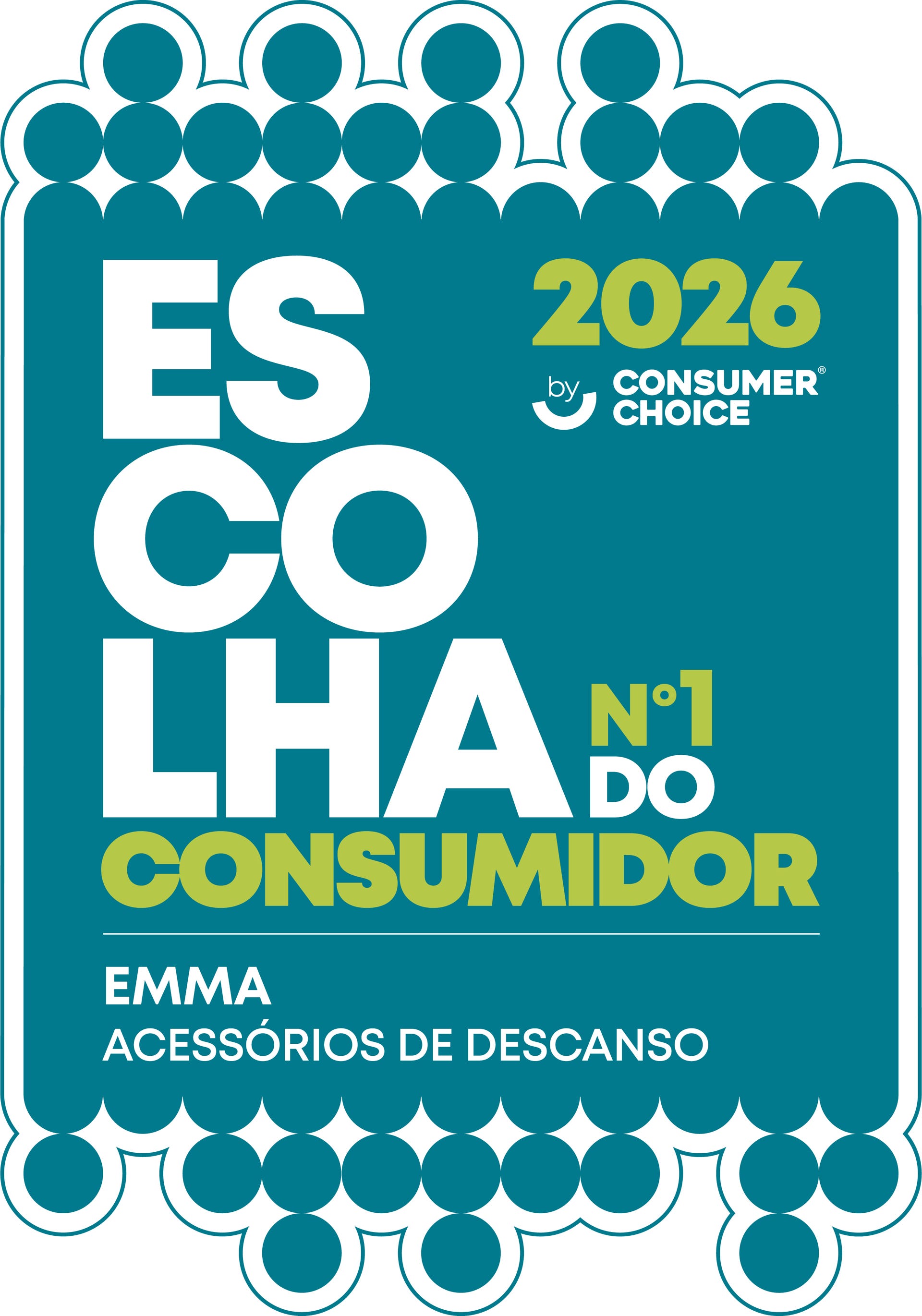 Escolha do Consumidor 2026, Acessórios de Descanso