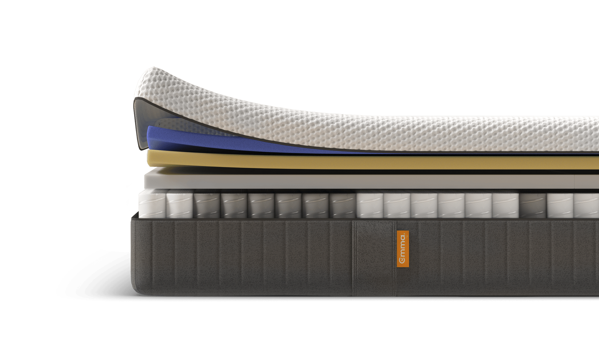 Materasso full size 30,5 cm in memory foam ibrido con molle Materasso full size 30,5 cm in memory foam ibrido con molle