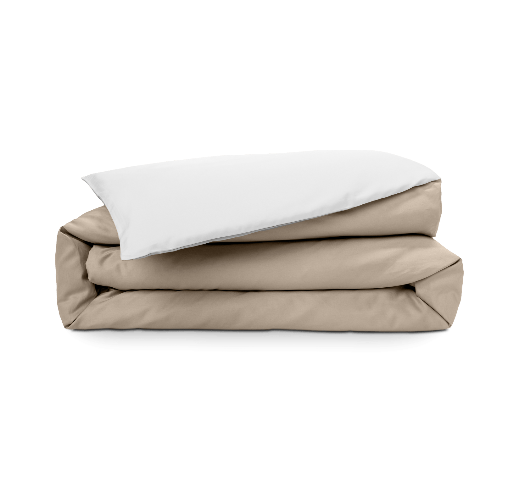 Copripiumino sabbia piegato