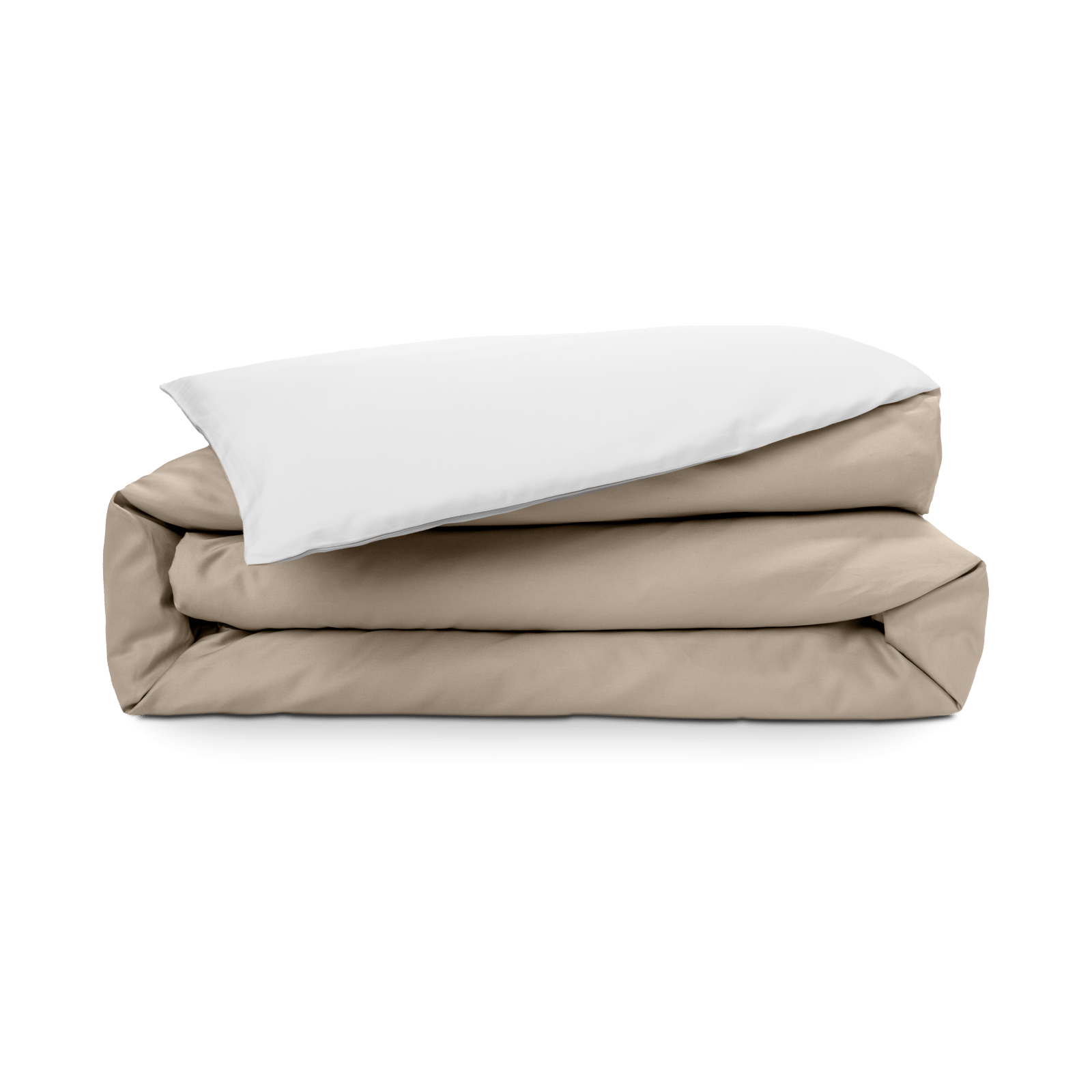 Copripiumino sabbia piegato