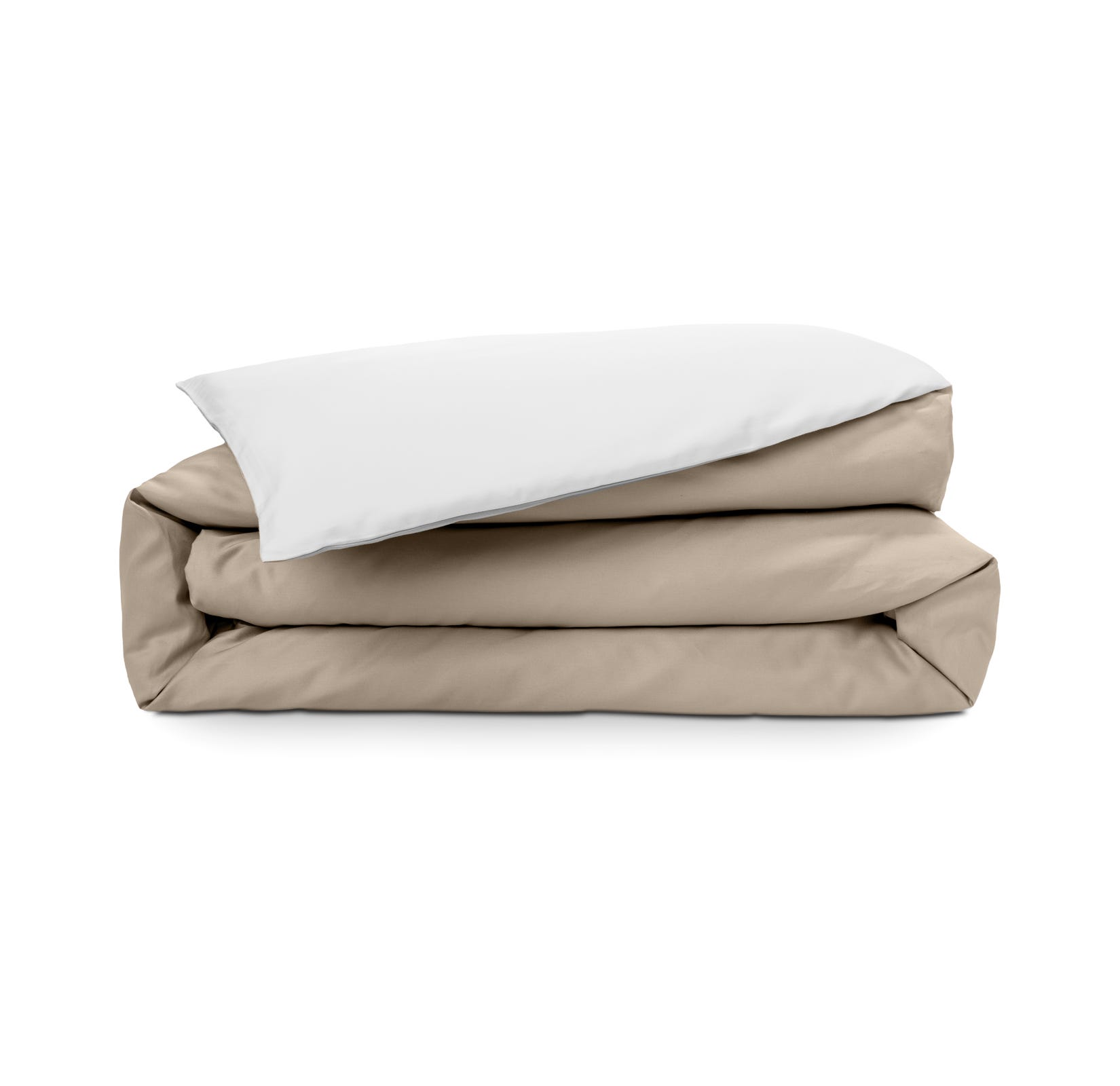 Copripiumino sabbia piegato