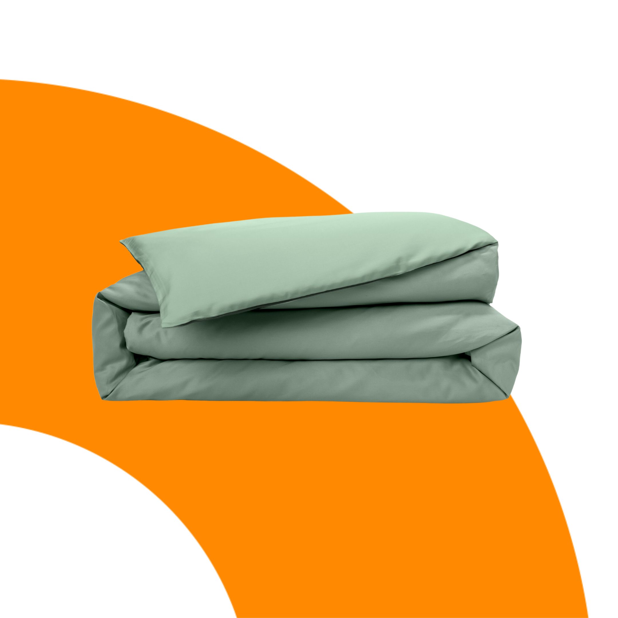 Copripiumino In Raso Di Cotone Premium - Foto 1