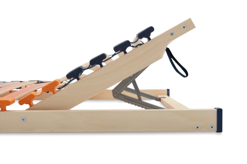 Emma Classic Lattenrost mit geneigtem oberen Kopfteil zur Unterstützung