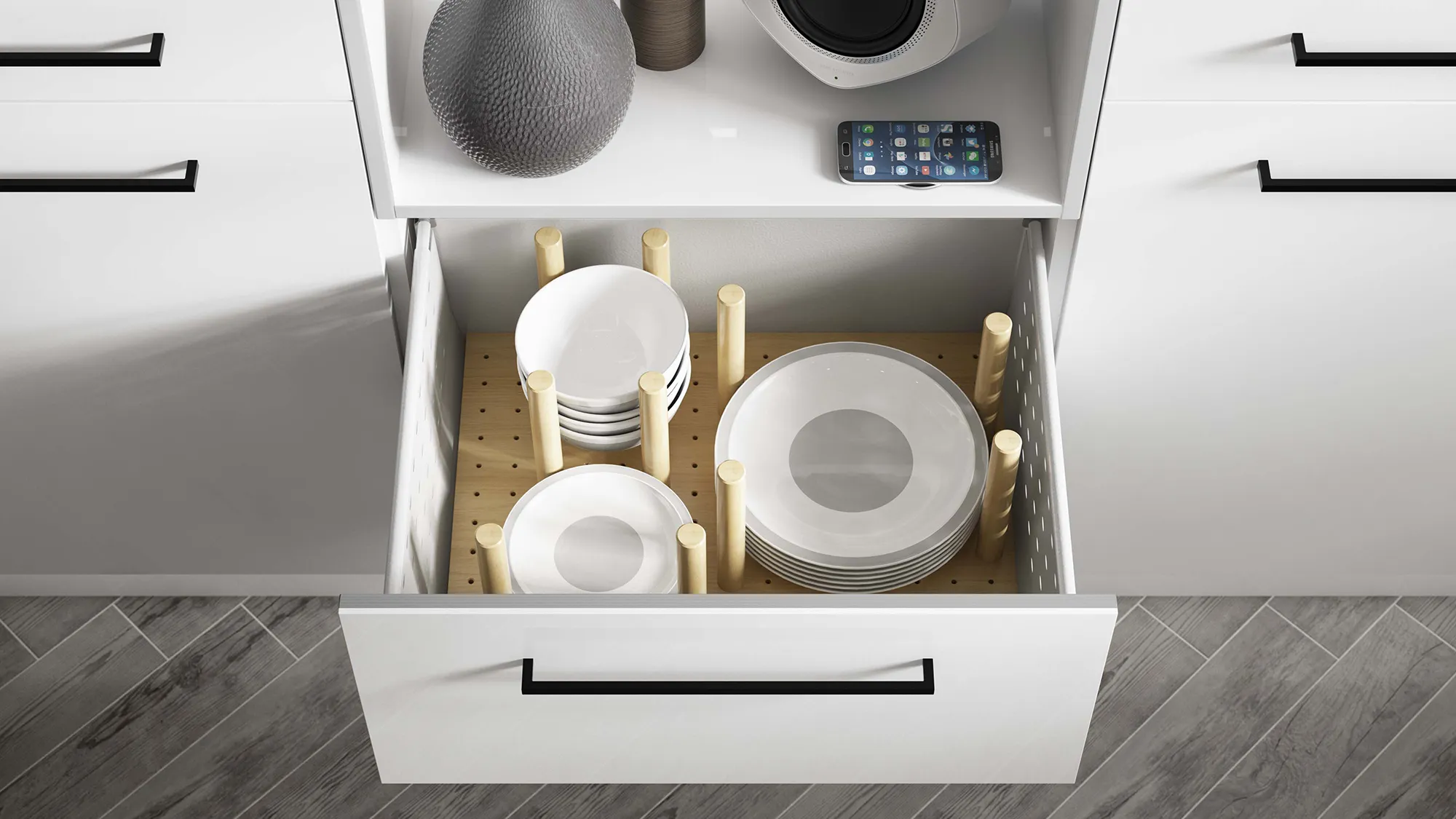 Esker-Ice-Trend2-Open-Drawer-and-Open-Shelving.webp