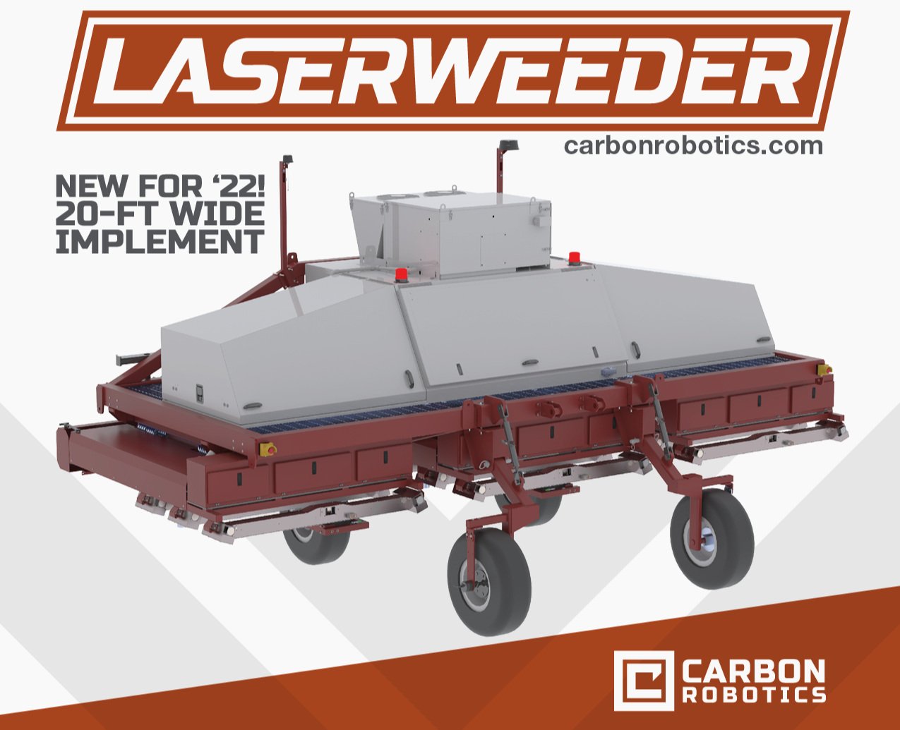 Carbon Robotics' LaserWeeder Provides Autonomous Weed Elimination