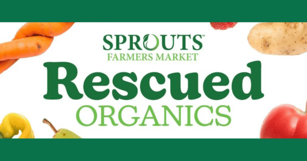 Sprouts Foraging Program Sprouts Reduces Organic Produce Food Waste with 'Rescued Organics' Program