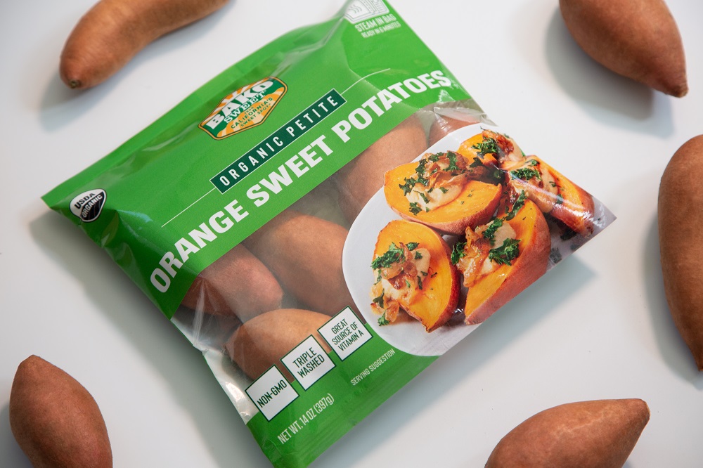 Bako Sweet Introduces New Organic Sweet Potato Steam Bags