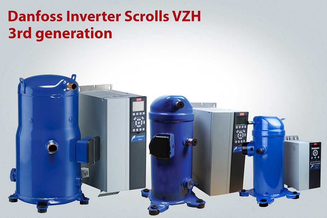 Third generation of inverter scrolls VZH