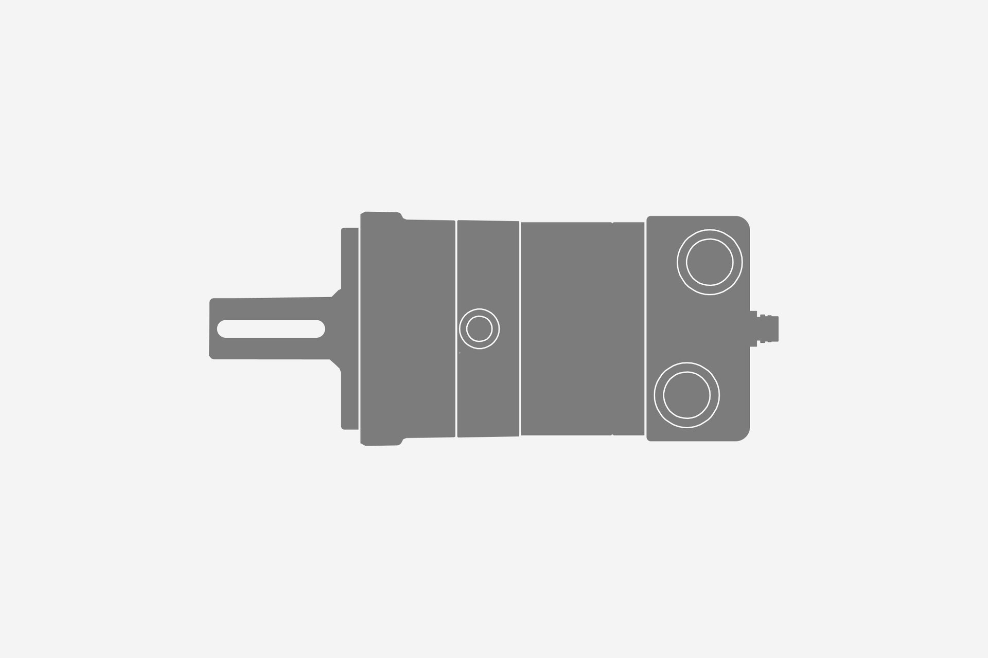 Orbital motor pre-selector