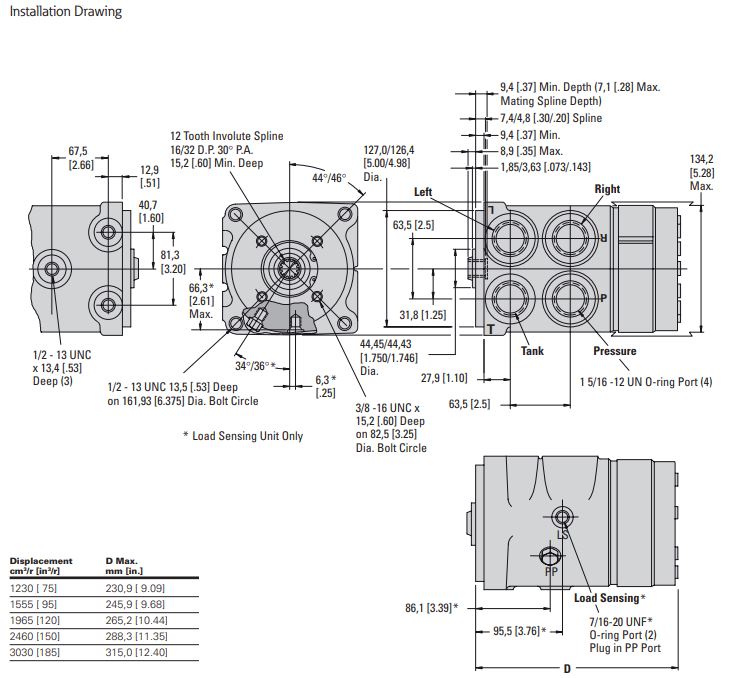 Series 40 Steering Drawing