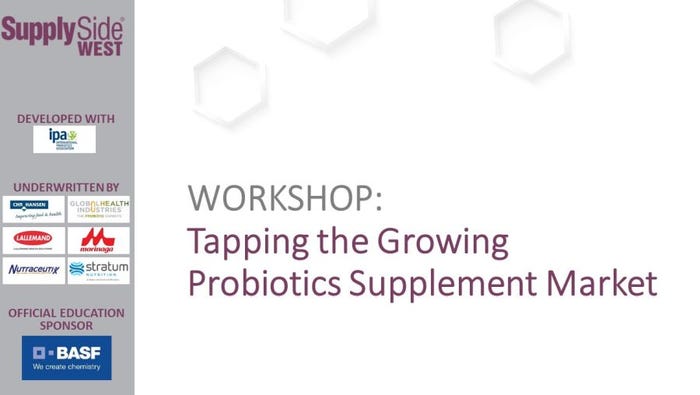 Slide Show: Tapping the Growing Probiotics Supplement Market
