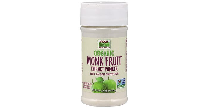 NOW Organic Monk Fruit Extract Powder