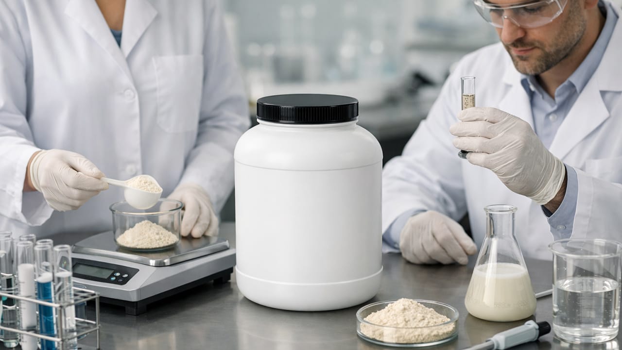 Lab Testing Powder Paxton investigates plant-based protein powders