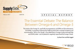 Report: The Omega-6 / Omega-3 Balance