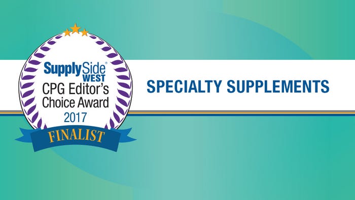 Image Gallery: Specialty Supplement Finalists for 2017 SupplySide CPG Editors Choice Award