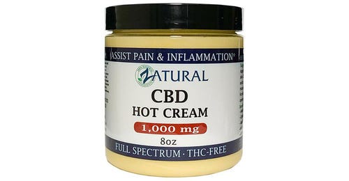 Zatural CBD Hot Cream