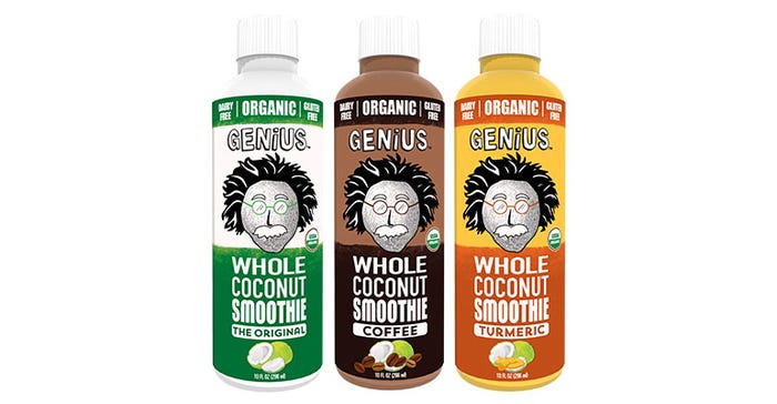 Genius Juice Coconut Smoothies