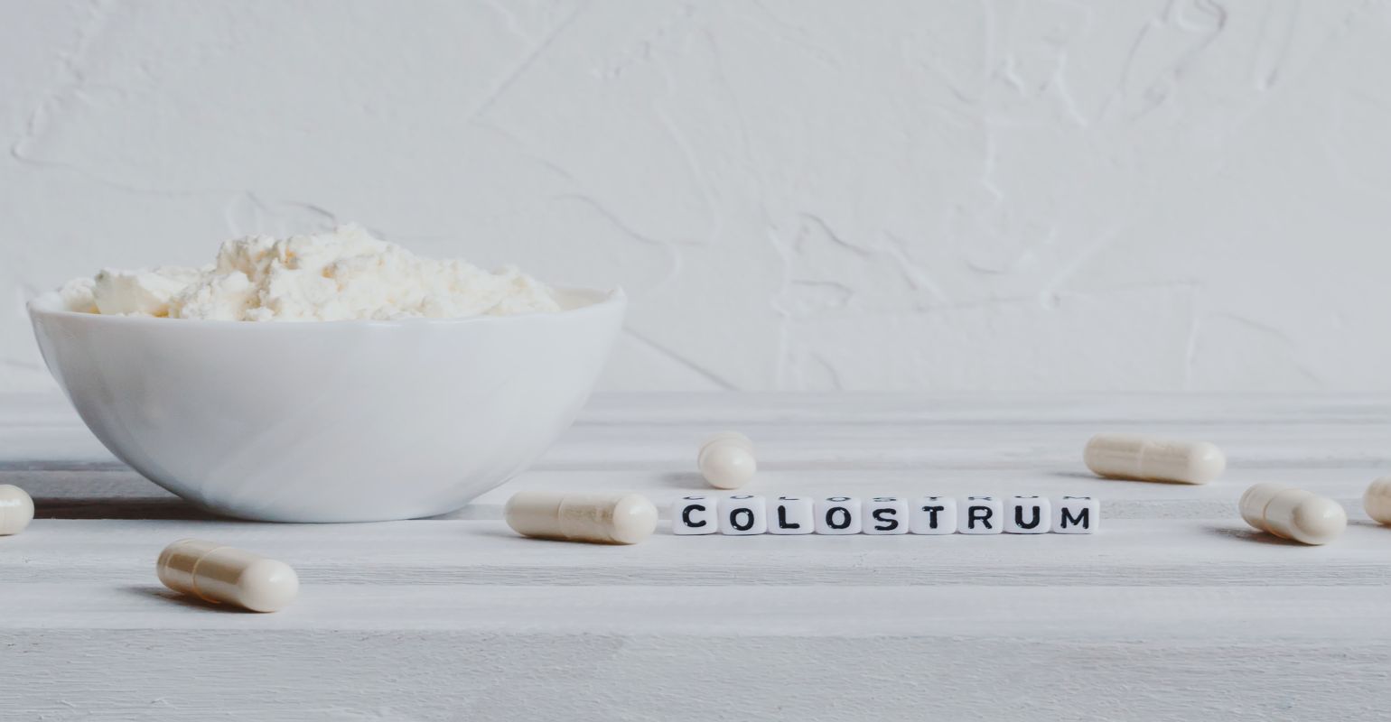 Bovine colostrum in sports nutrition dietary supplements