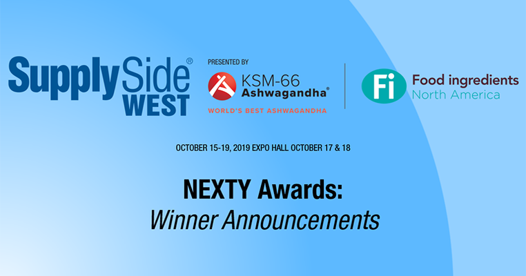 2019 NEXTY Awards at SupplySide West winners – slideshow