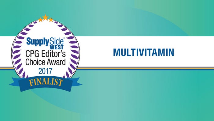 Image Gallery: Multivitamin Finalists for 2017 SupplySide CPG Editors Choice Award