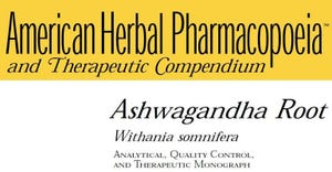 AHP Compendium: Ashwagandha Root (Withania somnifera) – Analytical, Quality Control and Therapeutic Monograph