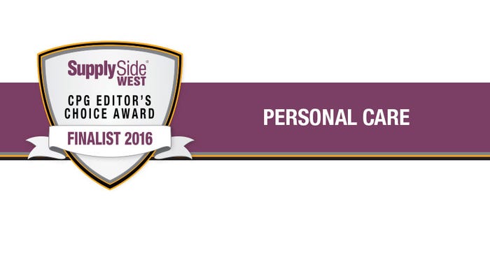Image Gallery: Personal Care Finalists for 2016 SupplySide CPG Editors Choice Award Image Gallery: Personal Care Finalists for 2016 SupplySide CPG Editors Choice Award