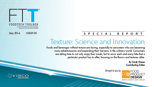Texture: Science and Innovation