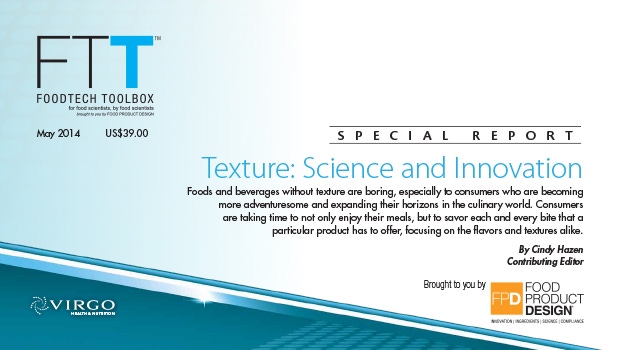 Texture: Science and Innovation Texture: Science and Innovation