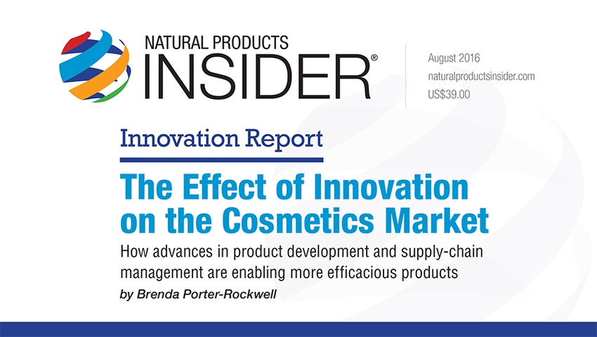 Innovation Report: The Effect of Innovation on the Cosmetics Market