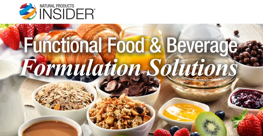 Functional Food & Beverage Formulation Solutions