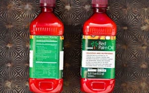 Health benefits of red palm oil