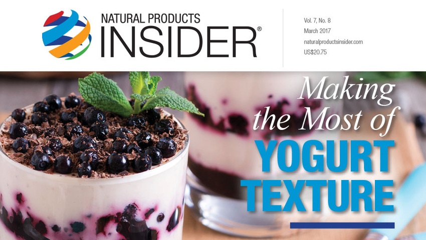 Making the Most of Yogurt Texture Making the Most of Yogurt Texture