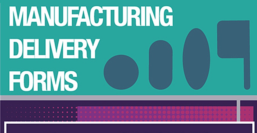 Contract manufacturing delivery forms