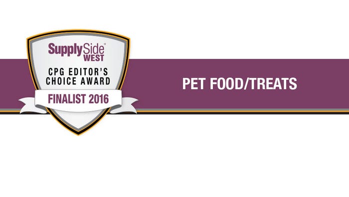 Image Gallery: Pet Food/Treats Finalists for 2016 SupplySide CPG Editors Choice Award