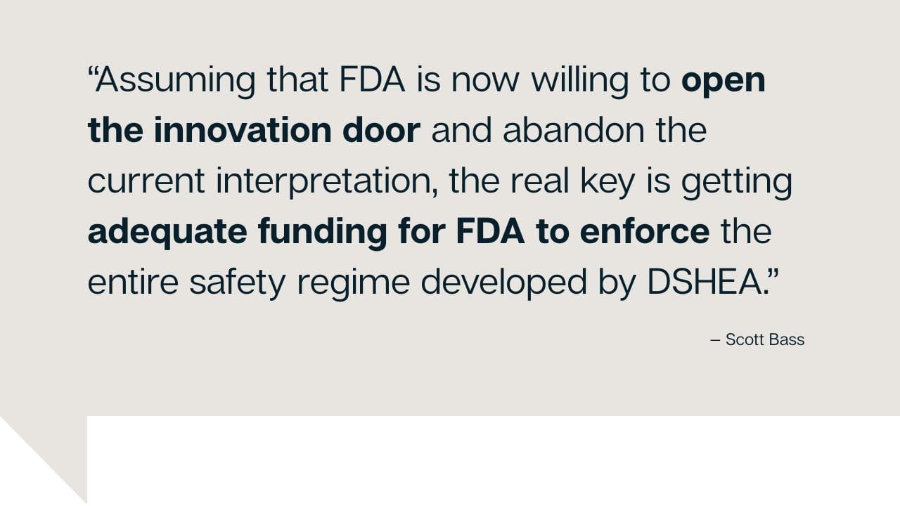 Supplement industry to FDA: Time to redefine ‘dietary supplement’ beyond food