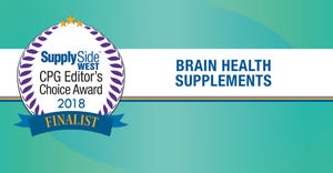 Brain health finalists for 2018 SupplySide CPG Editor’s Choice Award – image gallery