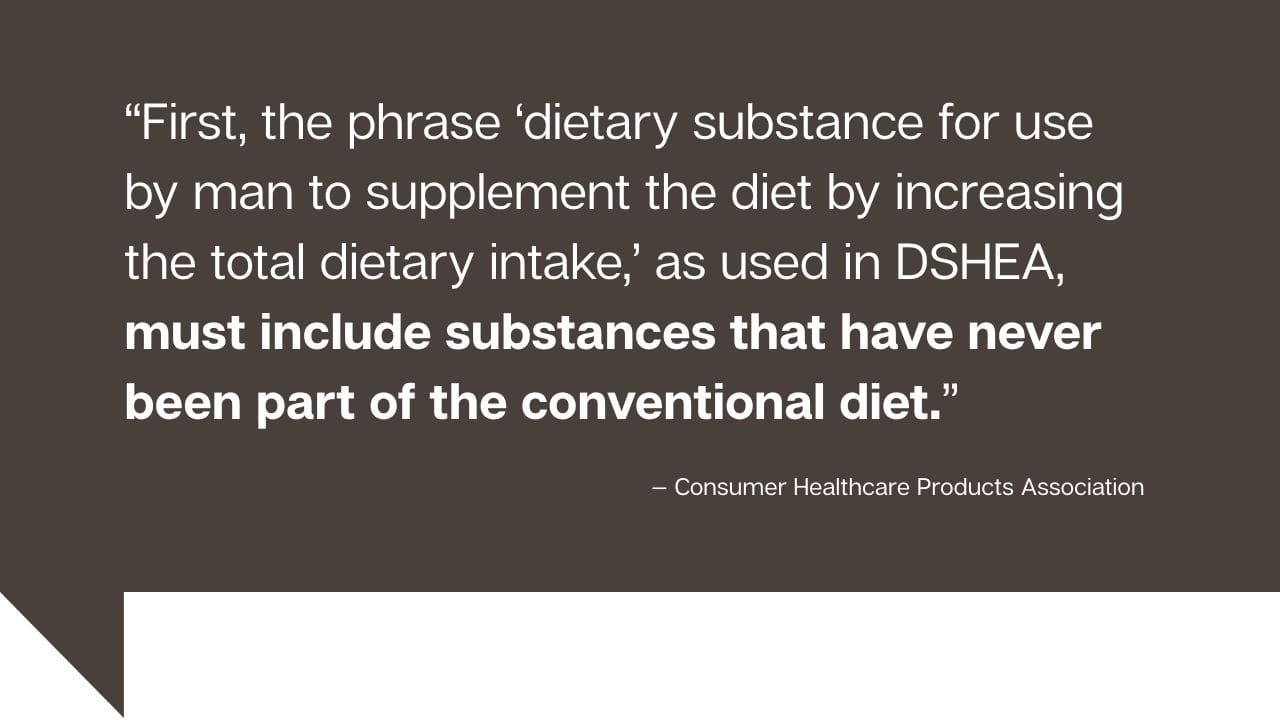 Supplement industry to FDA: Time to redefine ‘dietary supplement’ beyond food